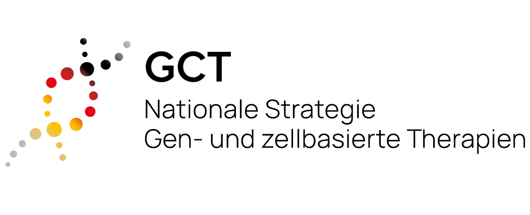 Logo GCT- Nationale Strategie Gen- und zellbasierter Therapien