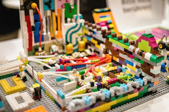 Legomodell der Urban Data Plattform