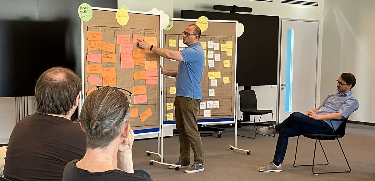 Workshop mit Personen