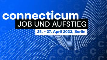 DLR Projektträger auf der Berliner Jobmesse connecticum am 25. April 2023