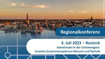 Regionalkonferenz Rostock: Gemeinsam smart in der Ostseeregion