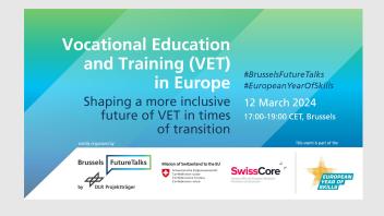Event: Brussels FutureTalks on vocational education and training in Europe