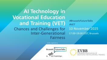 Cover Brussels FutureTalks: AI in VET 