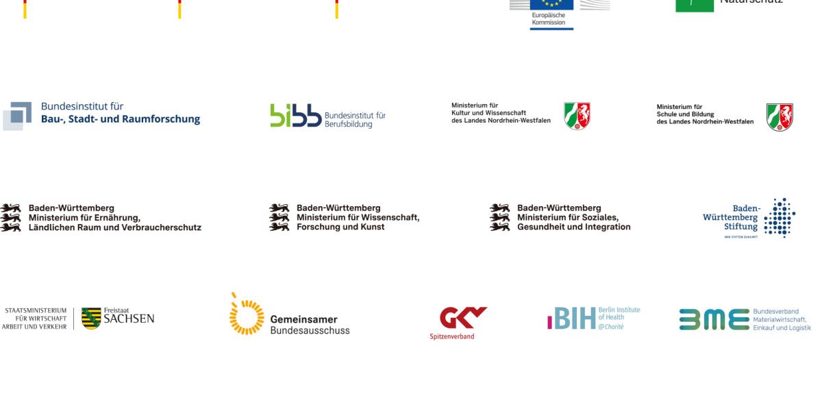 Logos des Auftraggeber des DLR Projektträgers