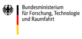 Logo Bundesministerium für Forschung, Technologie und Raumfahrt