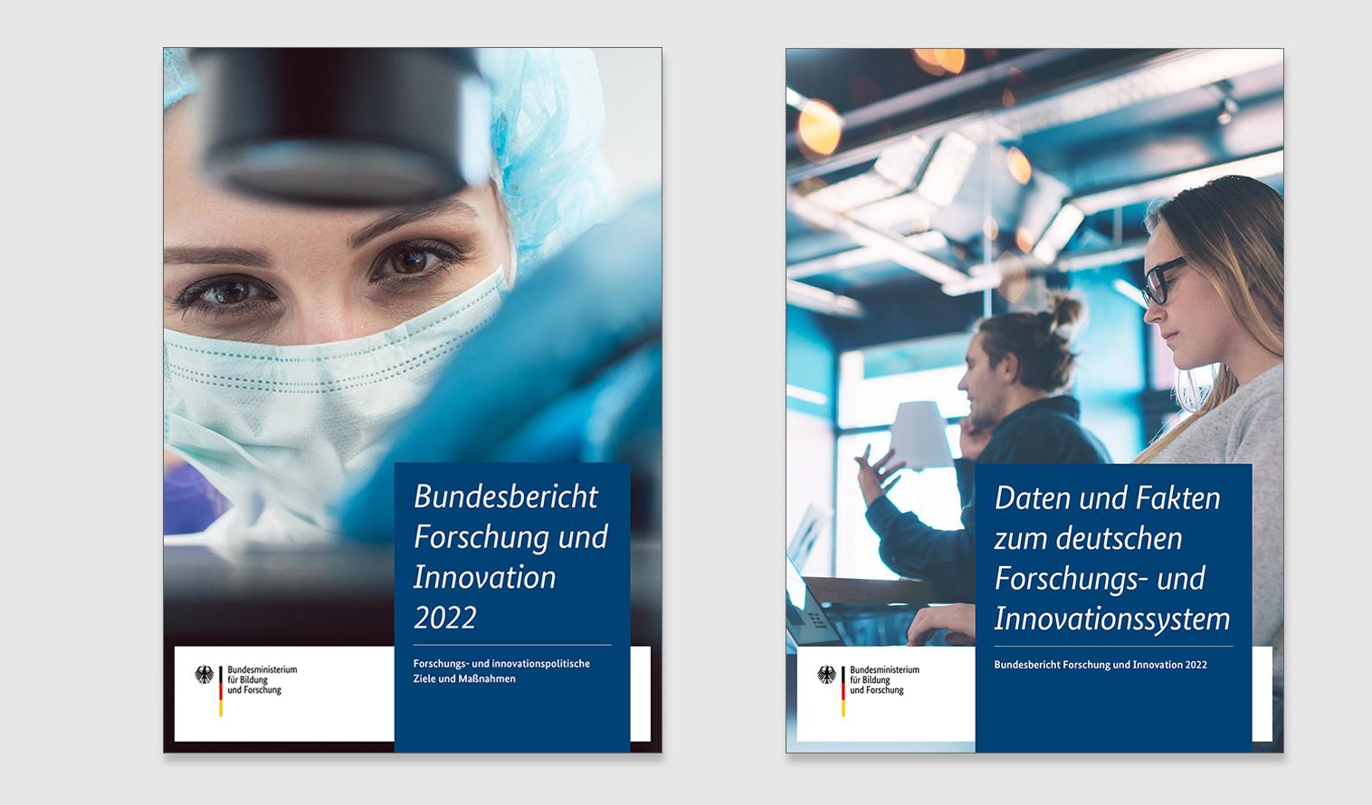 Cover des Bundesberichts Forschung und Innovation 2022 