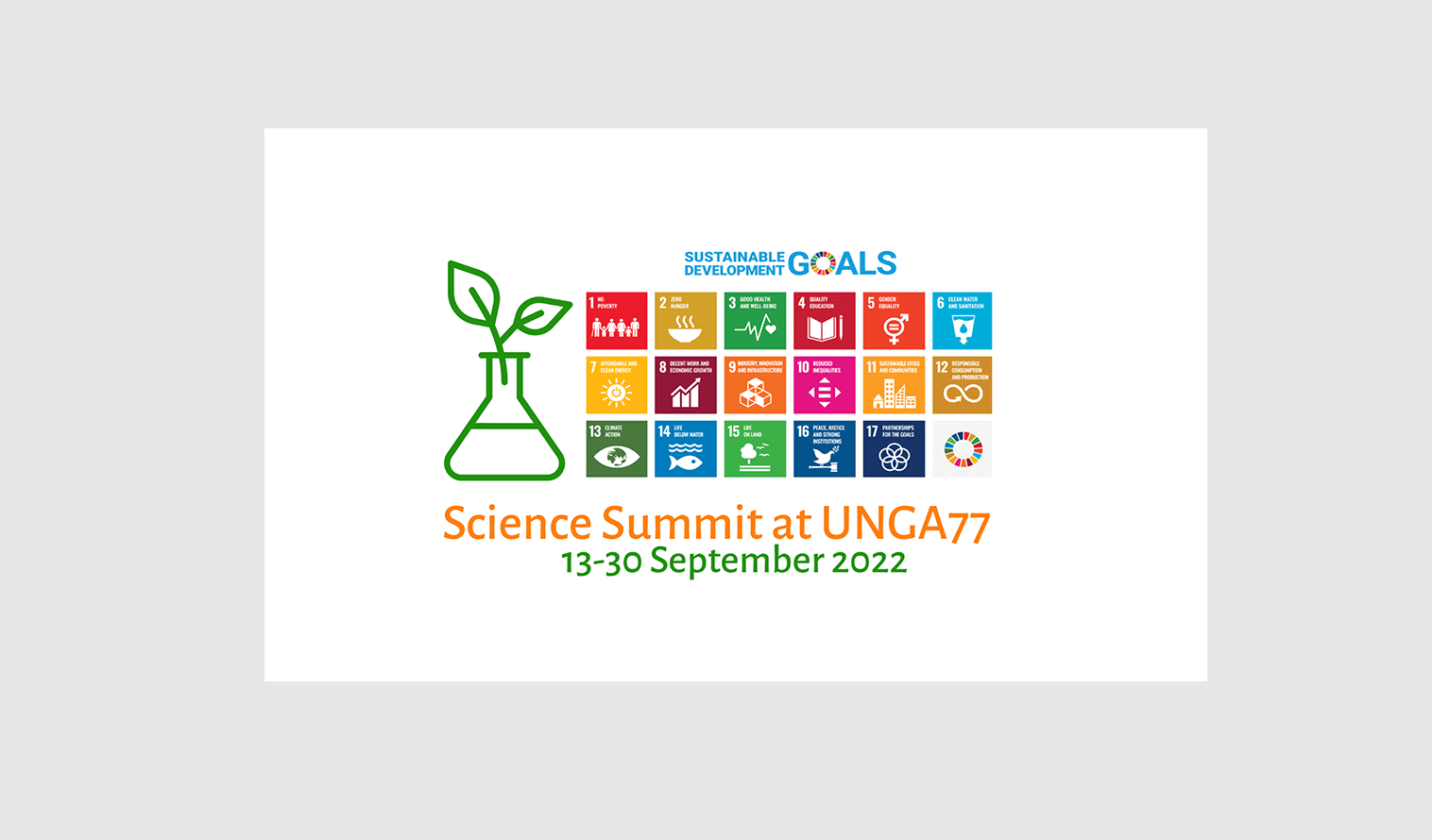 Science Summit at UNGA77