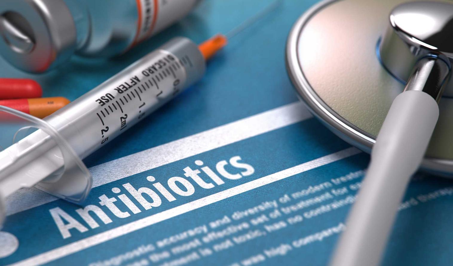 Antibiotika-Spritze