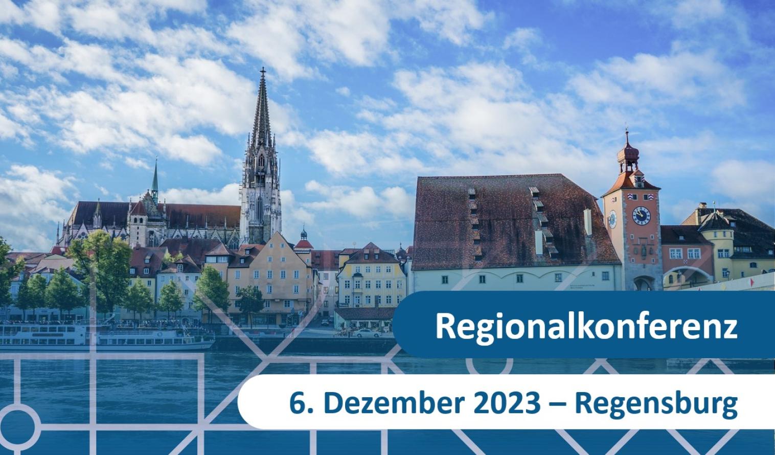 Key Visual 12. Regionalkonferenz der Modellprojekte Smart Cities in Regensburg