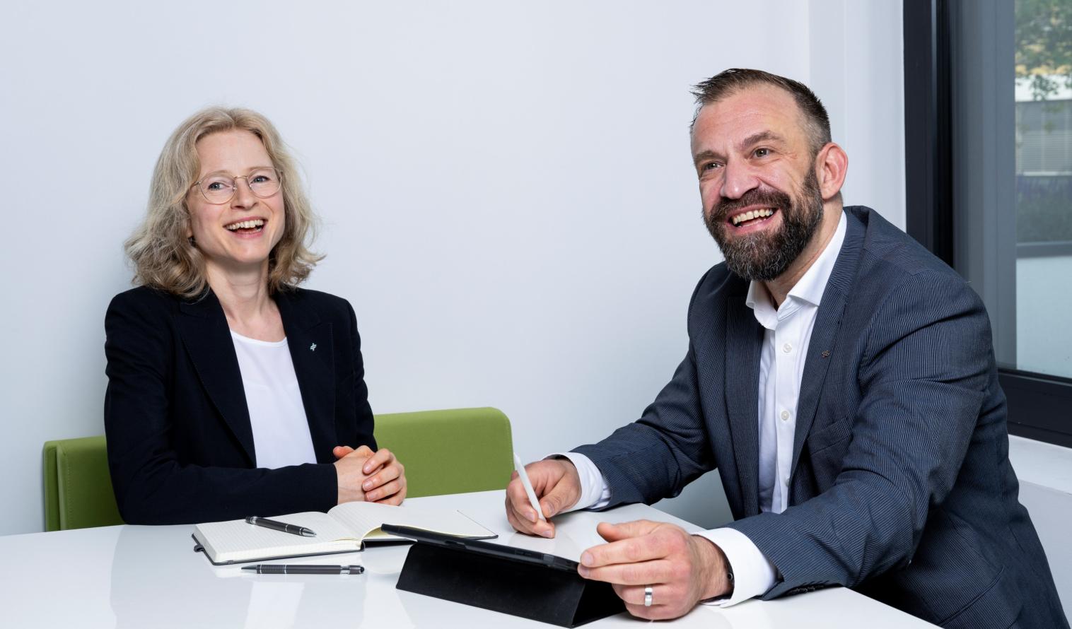 Hannes Barske und Eva Maria Zimmermann