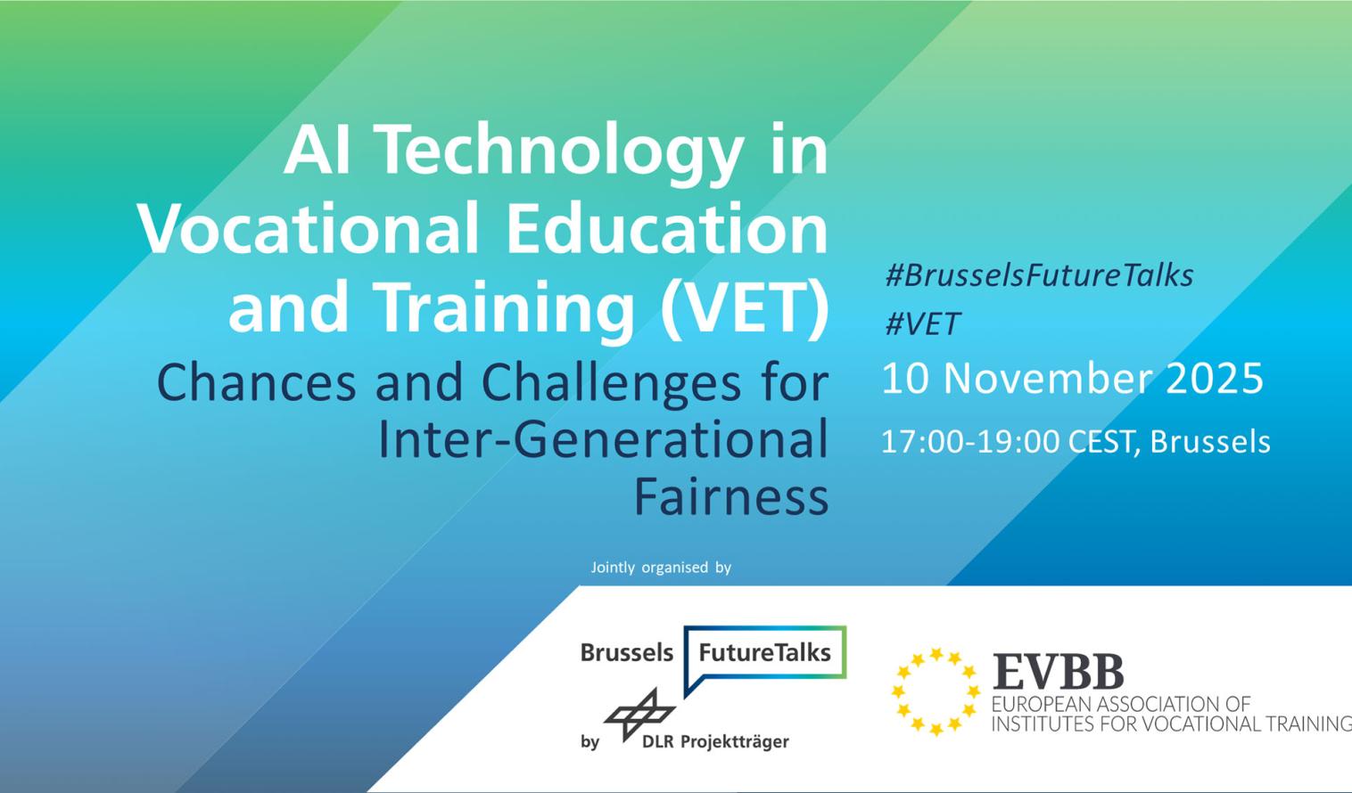 Cover Brussels FutureTalks: AI in VET 