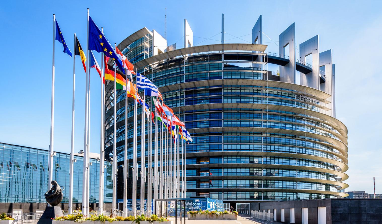The European Parliament in Strasbourg