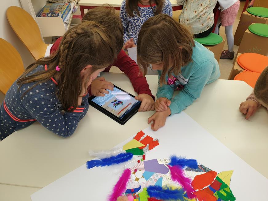 Kinden Klassenraum Tablet