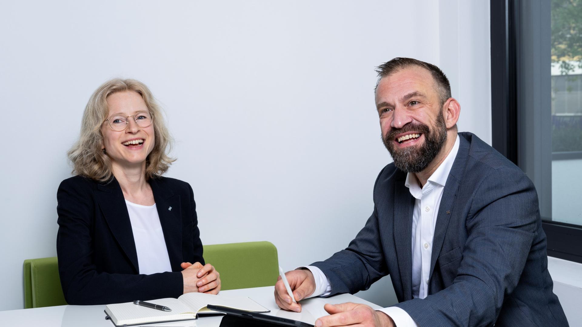 Hannes Barske und Eva Maria Zimmermann