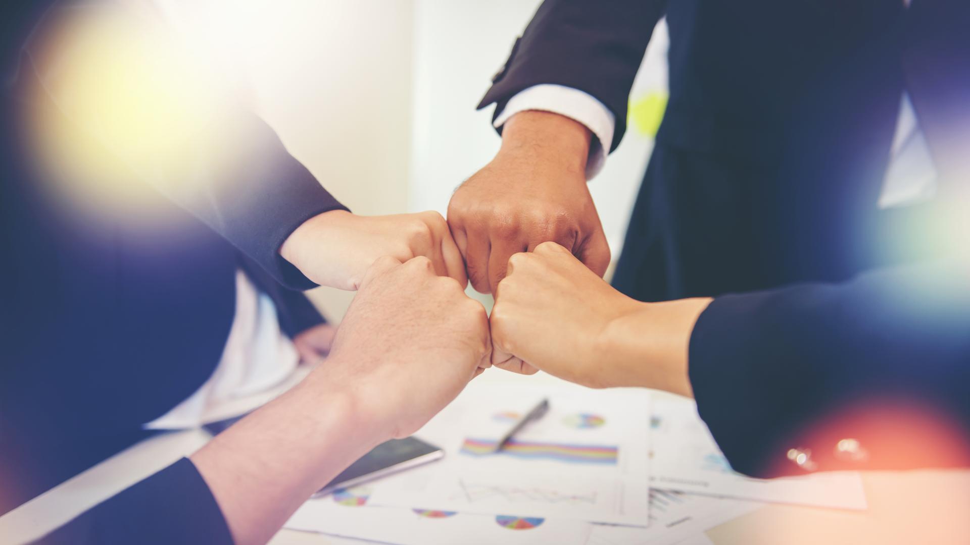 Personen, die zusammenarbeiten