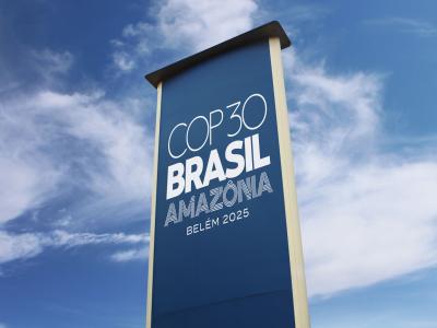 Aufsteller COP30 Brasil Amazonia