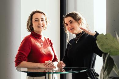 © Sunny Schneider. France-Audrey Magro und Juliane Lukas vom DLR Projektträger im Interview