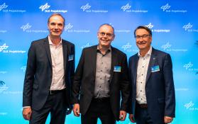 DLR Projektträger Geschäftsleitung und Engelbert Beyer