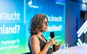 DLR Projektträger Moderatorin